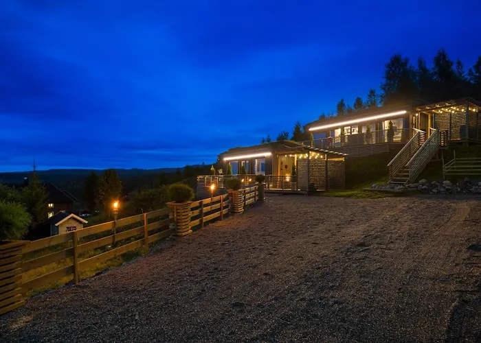 Hide Hut - Amazing View 50 Min From Oslo * Stange